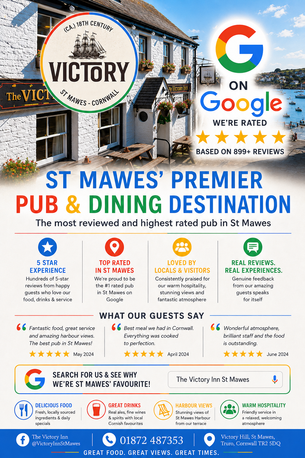 We're Rated on Google