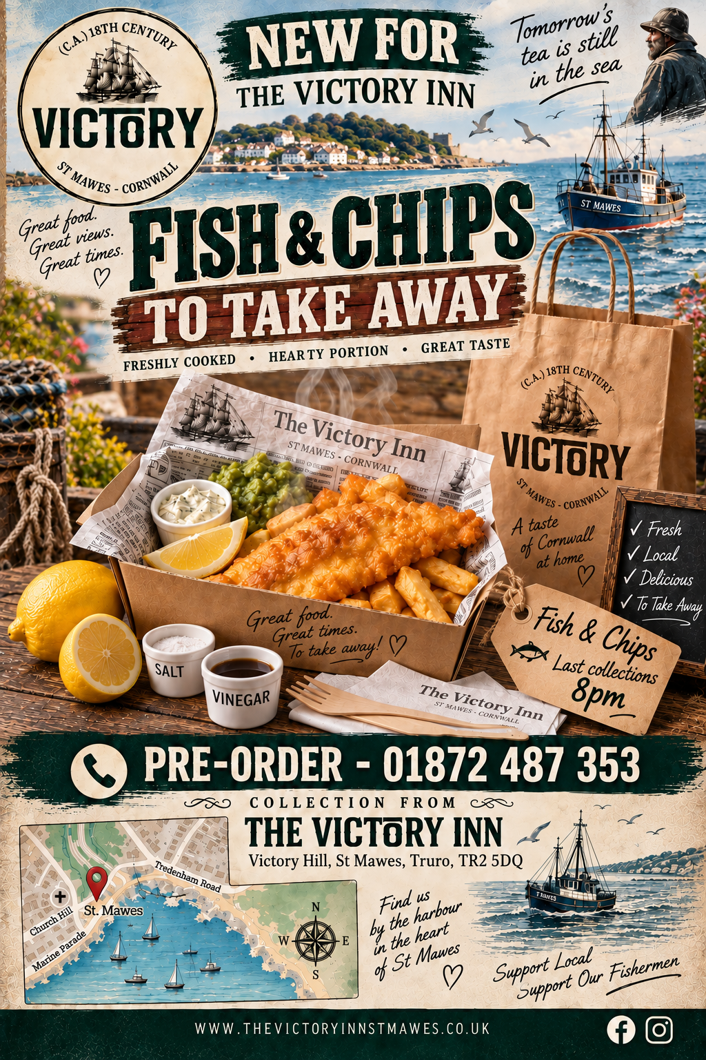Fish & Chips To Take Away