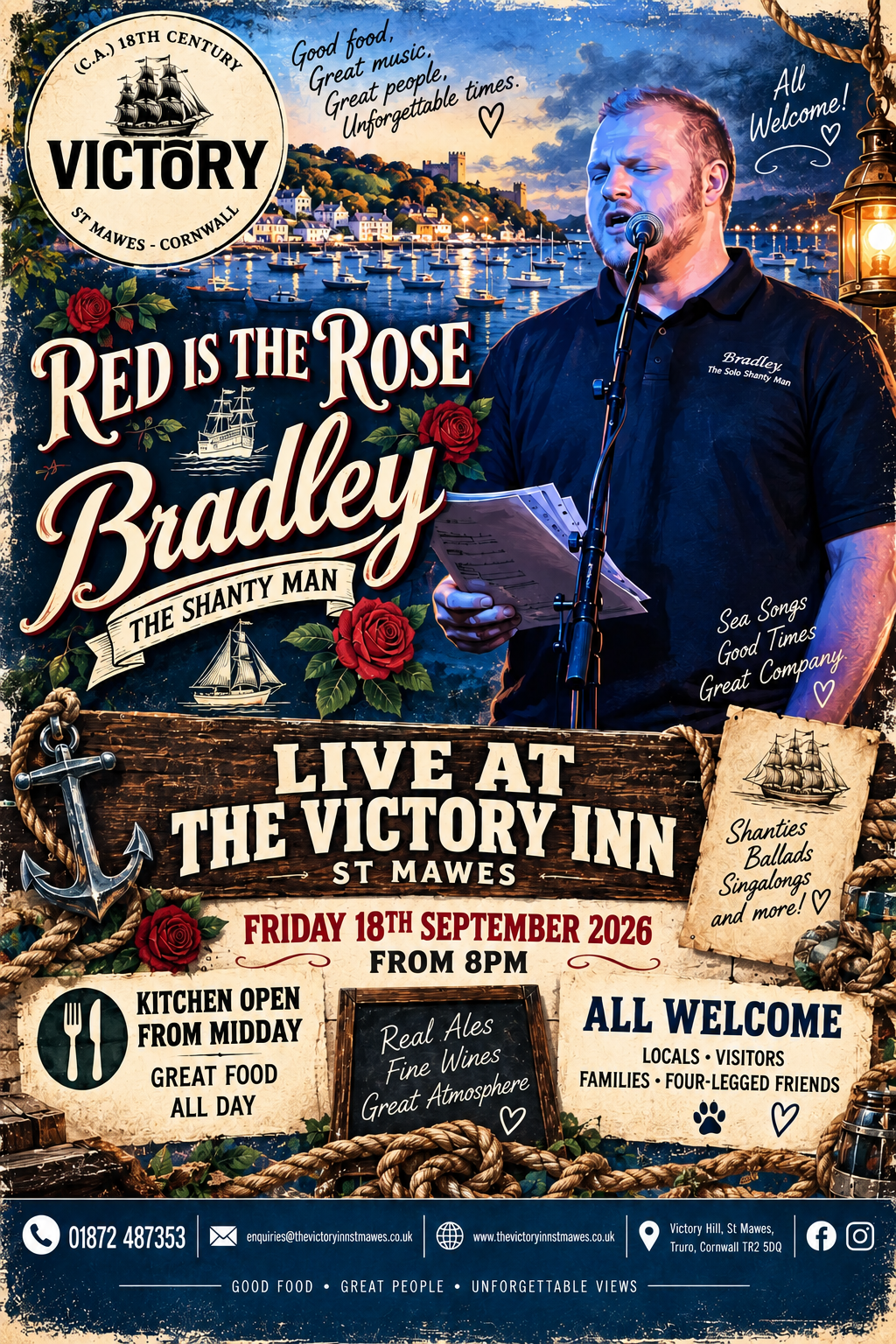 Red is the Rose — Bradley the Shanty Man
