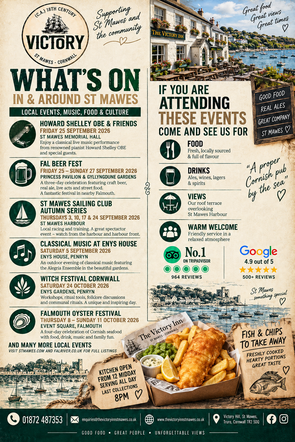 What's On in & Around St Mawes