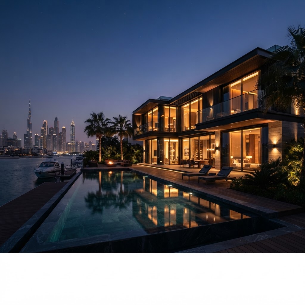 Signature villa in Palm Jumeirah, Dubai