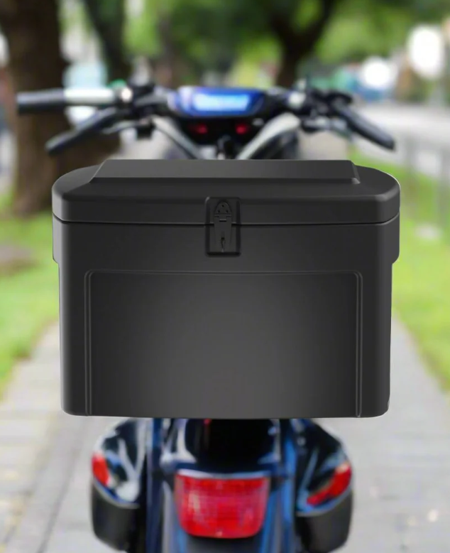 Example bike with carry box