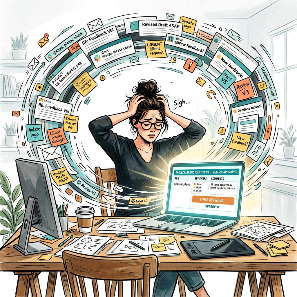 Why Your Creative Team Needs Review and Approval Software (And Why Email Is Slowly Killing Your Agency)