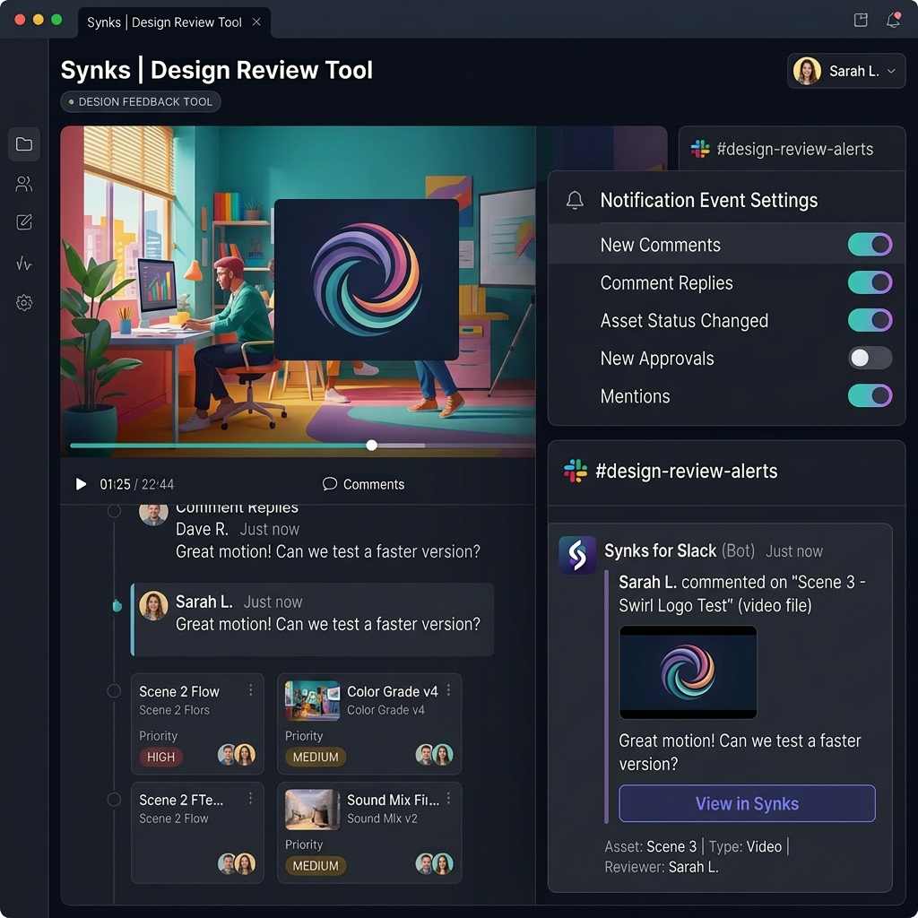 How to Get Design Review Notifications in Slack