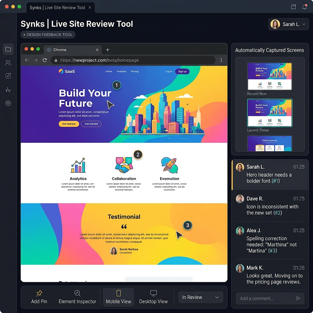 How to Review Live Websites With Pin-Accurate Feedback