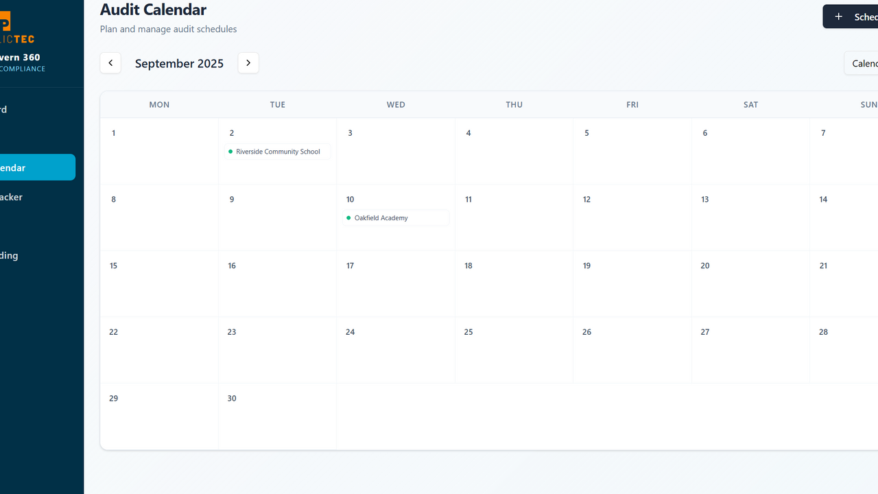 EduGovern360 - Final UK Data template preview