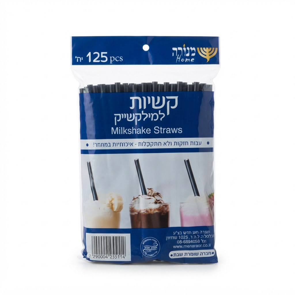 קשיות מילקשייק-125 יח'