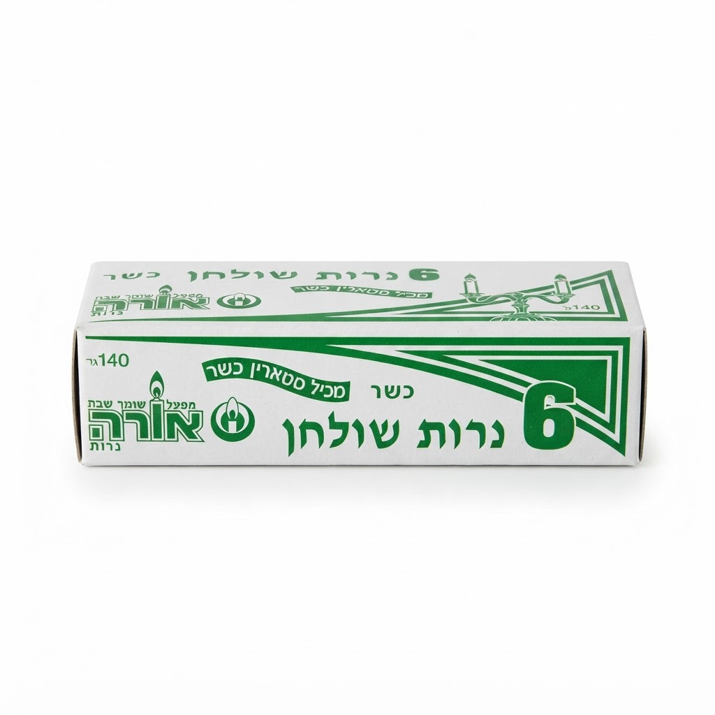 נרות שבת מספר 6 - אורה