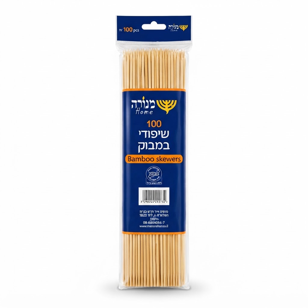 שיפודי במבוק 30 ס״מ (100 יחידות)