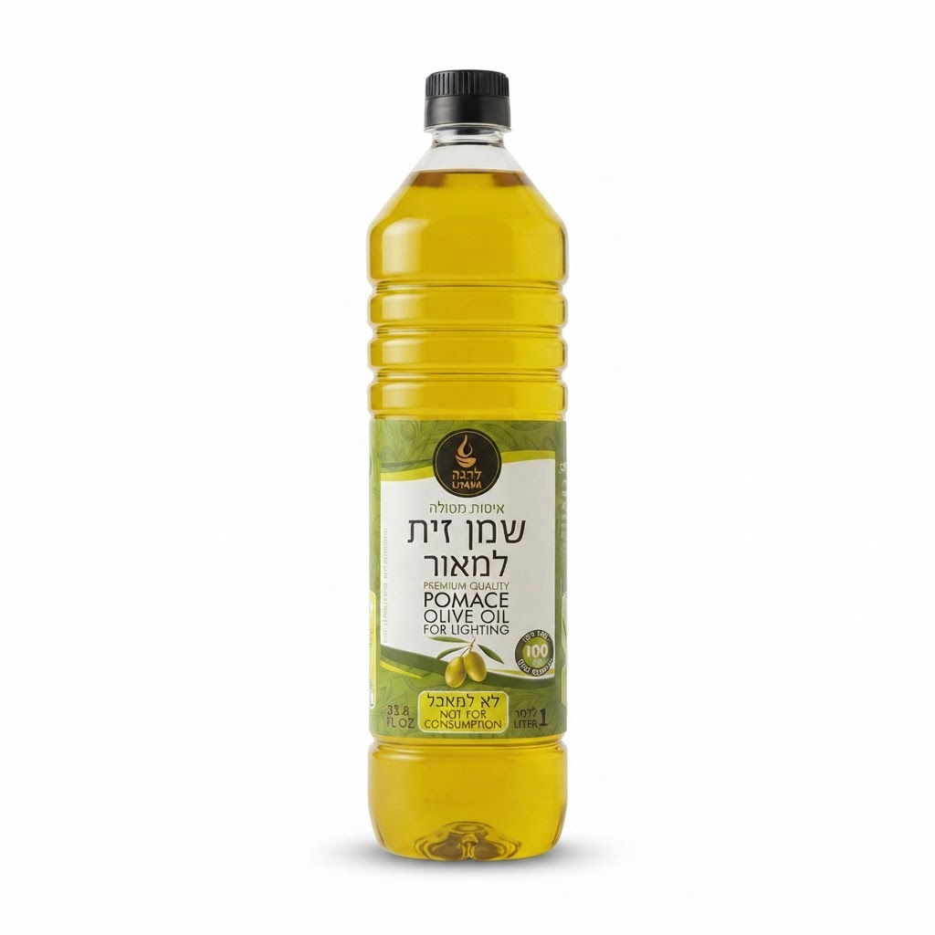 שמן זית למאור 1 ליטר להבה