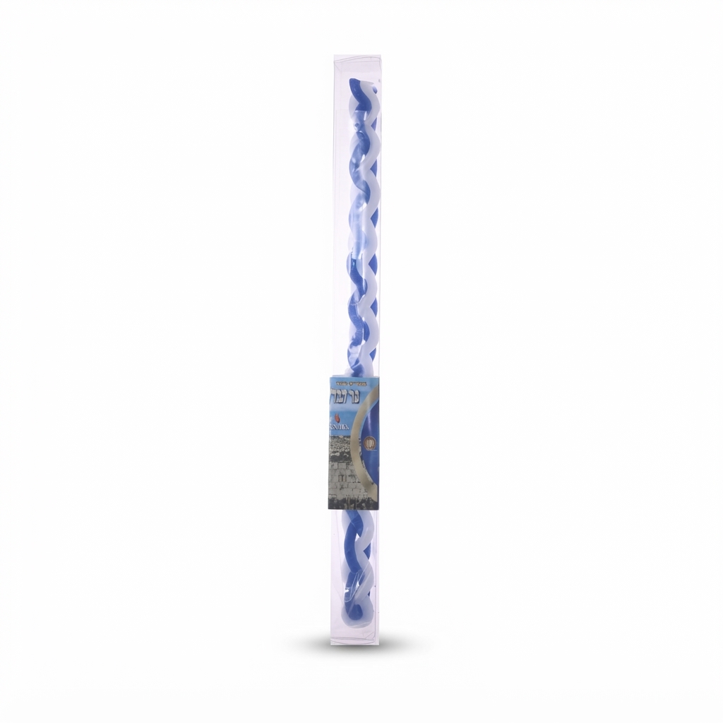 עגול כחול לבן
