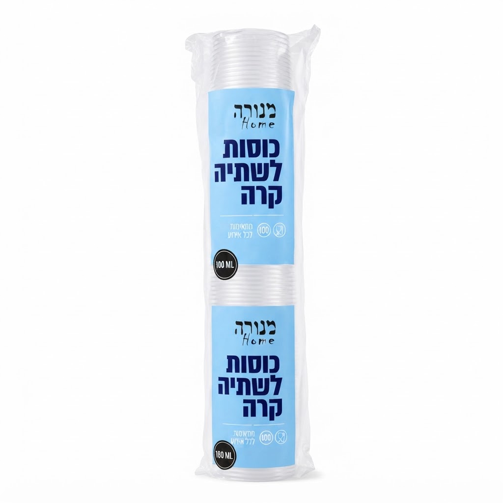 כוסות שתיה קרה