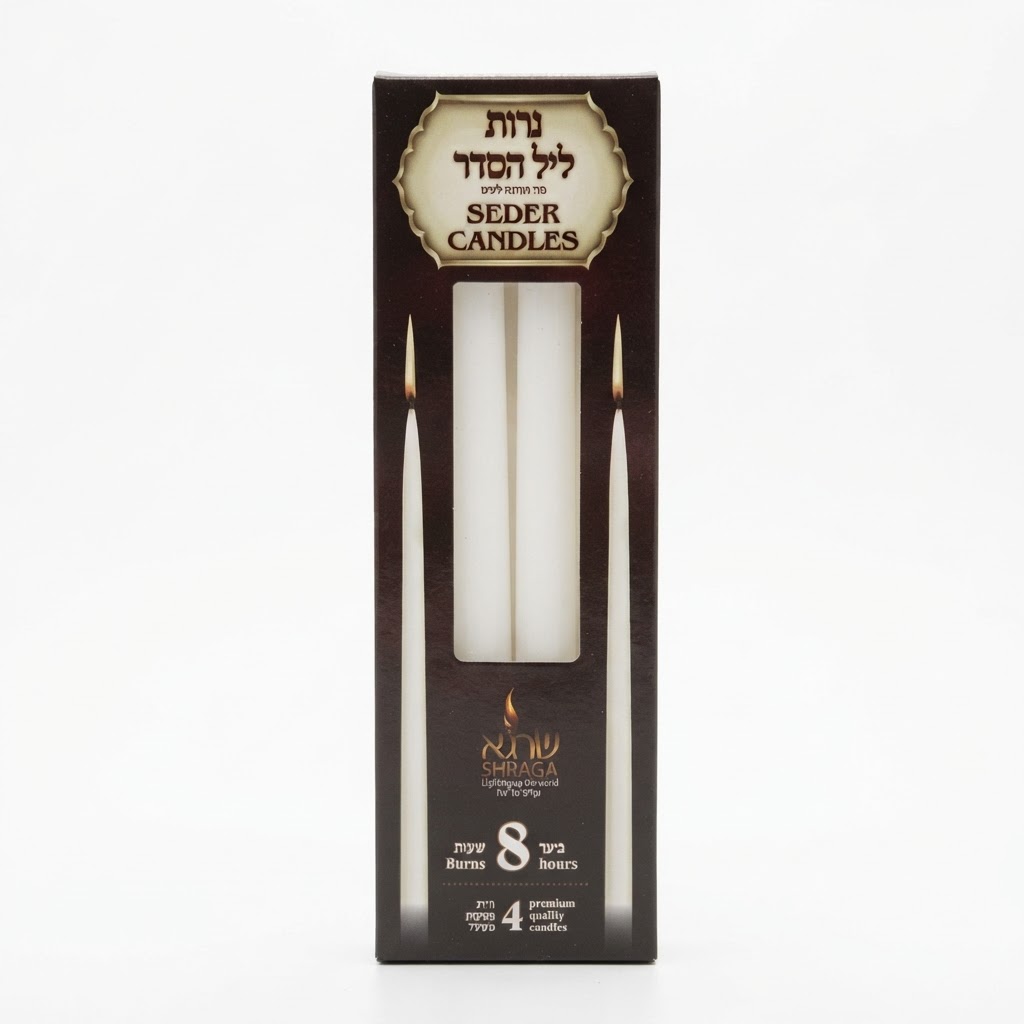 נרות ליל הסדר 8 שעות
