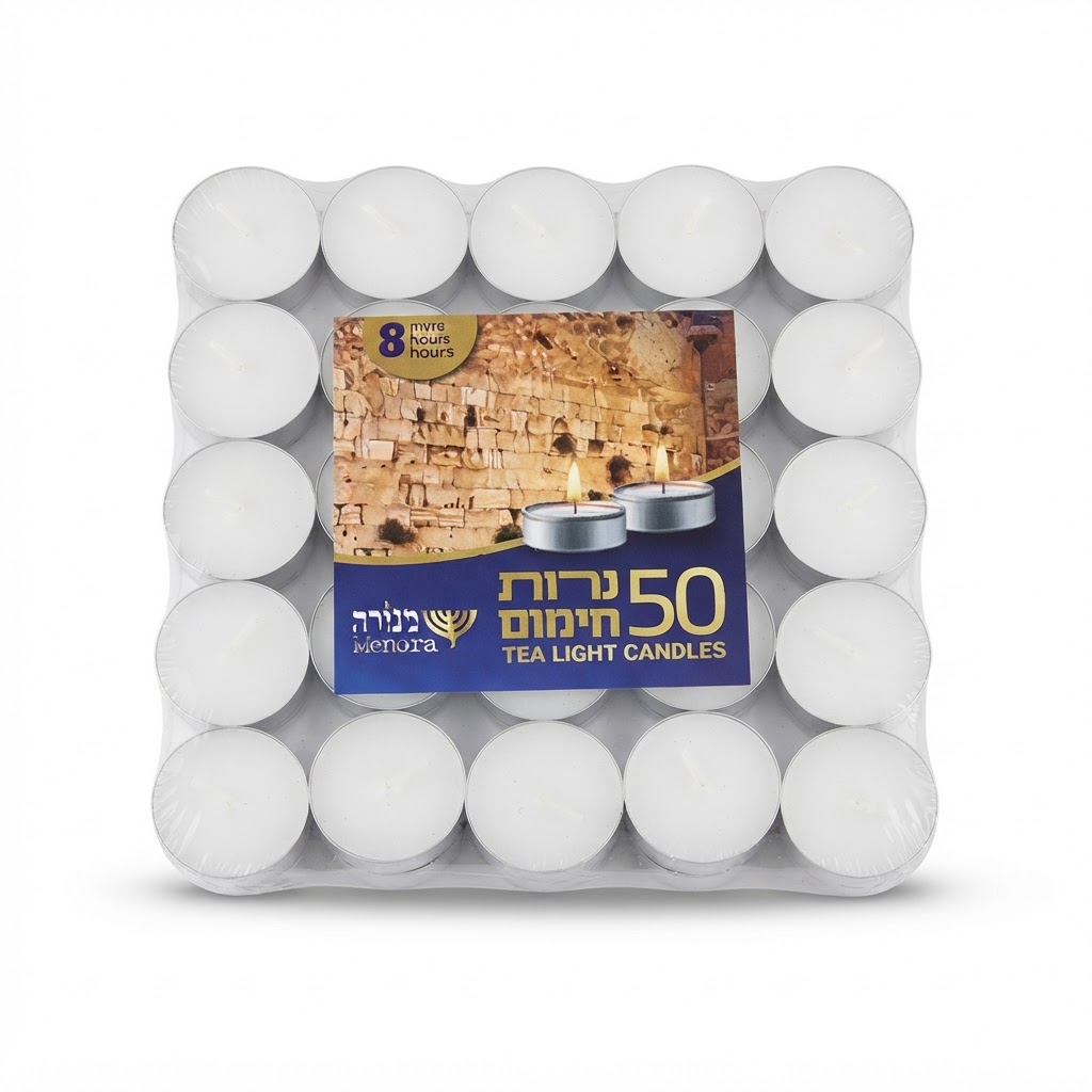 נרות חימום דולק כ 6 שעות -50 יח'