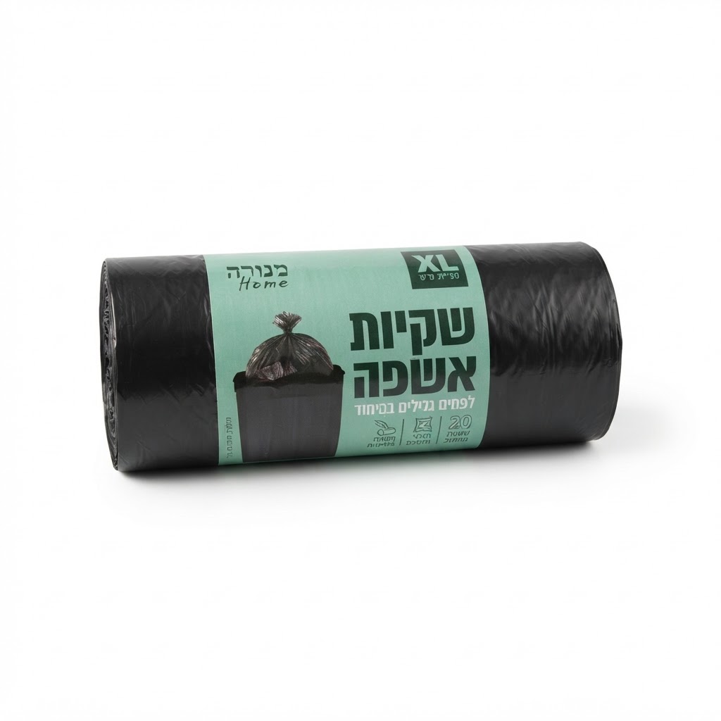 20 שקיות אשפה בגליל