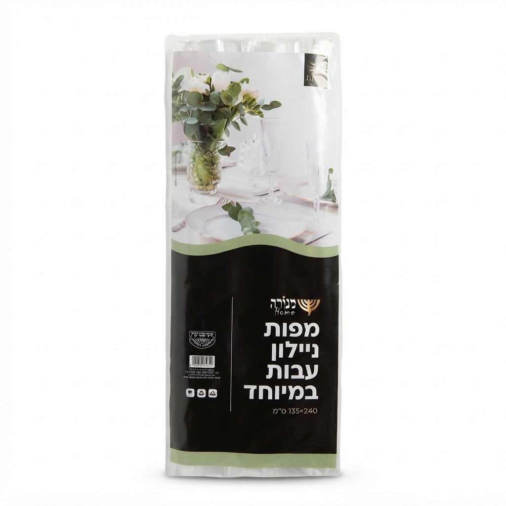8 מפות ניילון עבות במיוחד 135*240