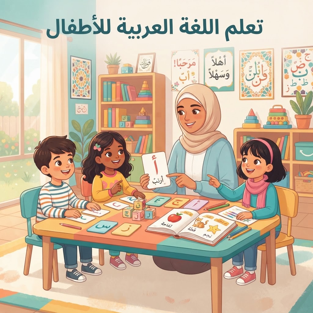 أفضل استراتيجيات تعلم اللغة العربية للأطفال بأساليب تفاعلية ممتعة