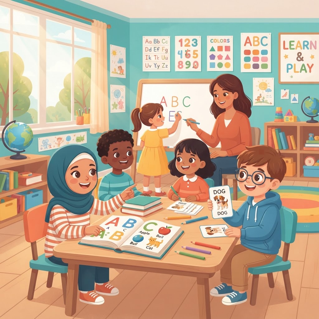 تعليم الأطفال الإنجليزي: أساس قوي لتعلّم اللغة من الصغر