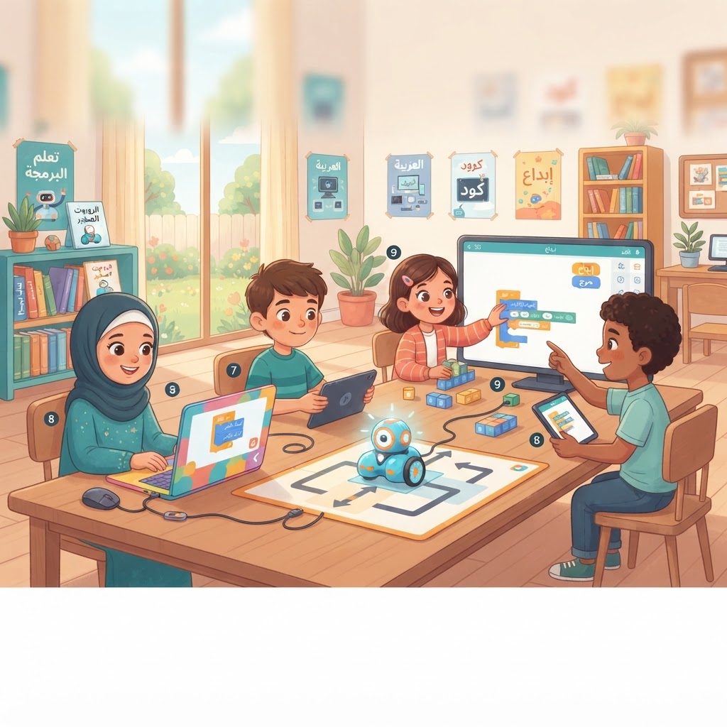كورس برمجة للأطفال | تعلم ممتع وتفاعلي مع جيل العربية