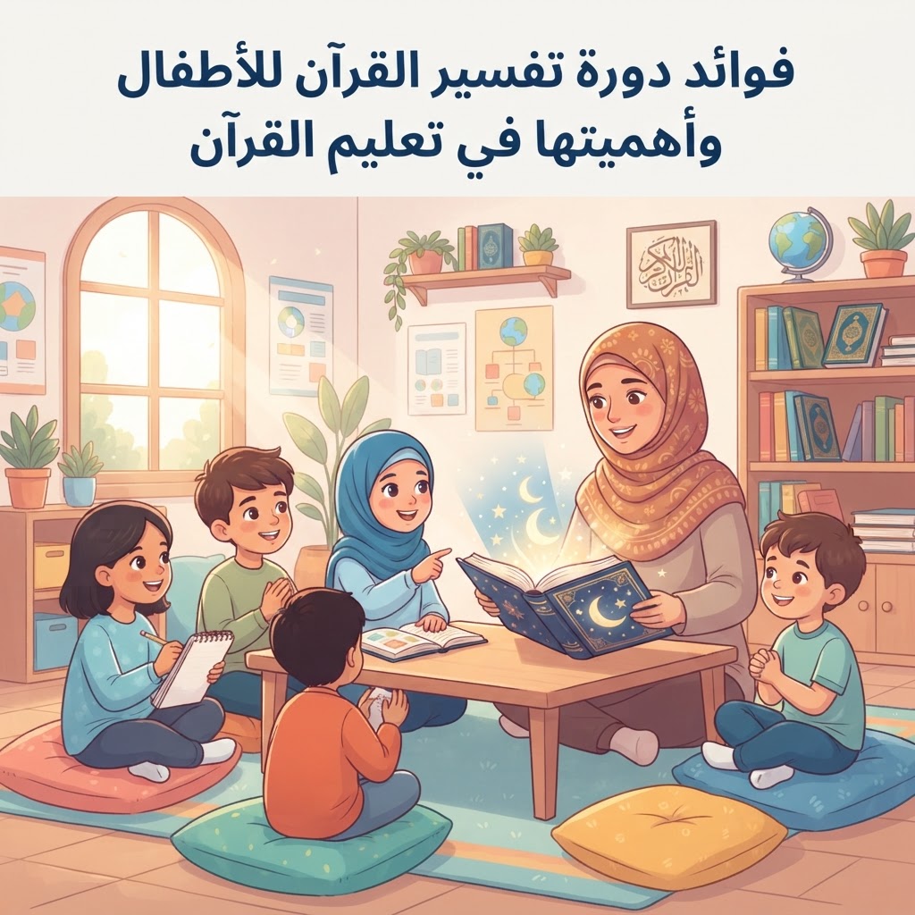 فوائد دورة تفسير القرآن للأطفال وأهميتها في تعليم القرآن