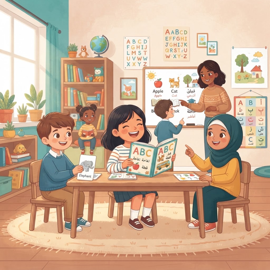 اكتشف كيفية اختيار برنامج تأسيس انجليزي للأطفال