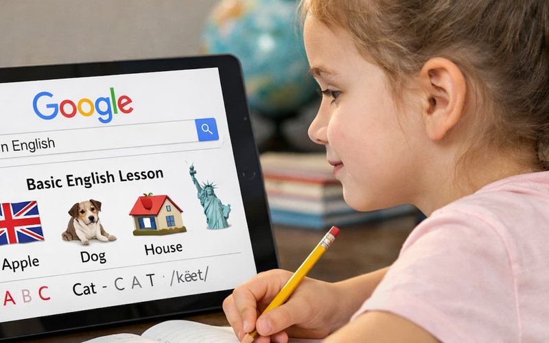 تعليم الإنجليزي للأطفال بين اللعب والتعلم: تعرف على أفضل الطرق