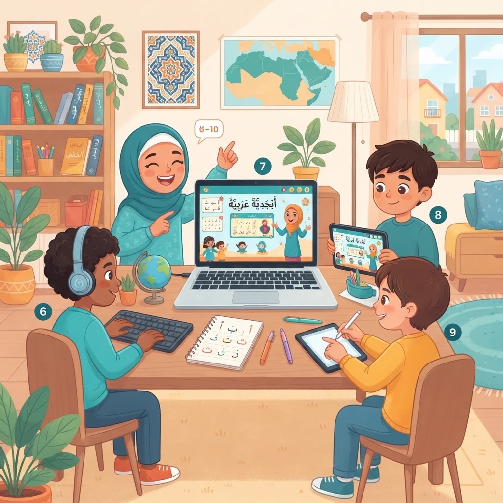 تعلم اللغة العربية اون لاين: 7 فوائد مذهلة
