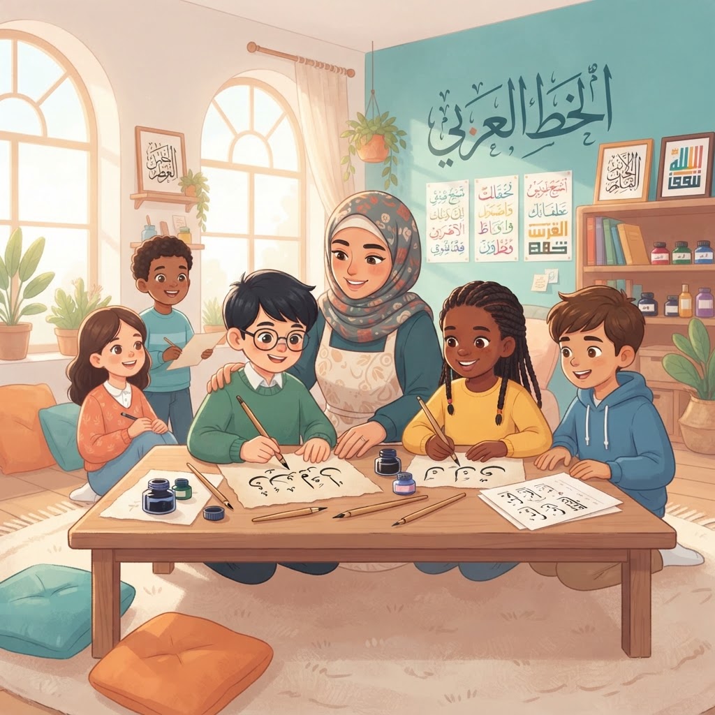 تعلم الخط العربي: أنواع الخط العربية وكيفية البدء بالتعلم