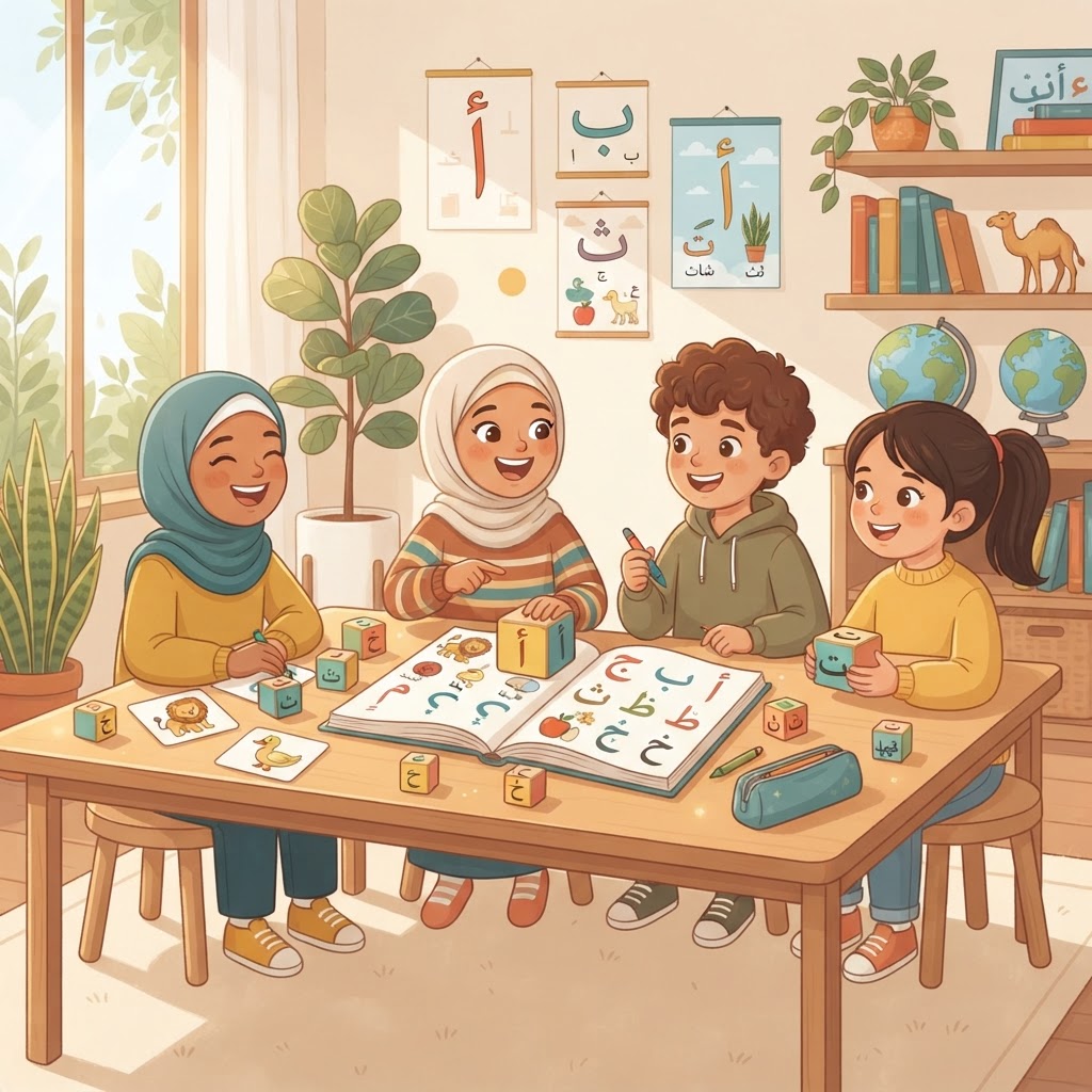 تعلم الحروف باللغة العربية: طرق بسيطة وممتعة لإتقان الأساسيات