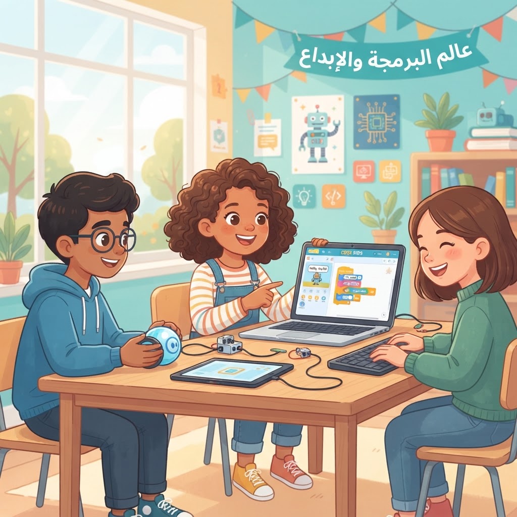 موقع تعليم برمجة للأطفال:  بوابة الطفل إلى عالم التكنولوجيا والإبداع