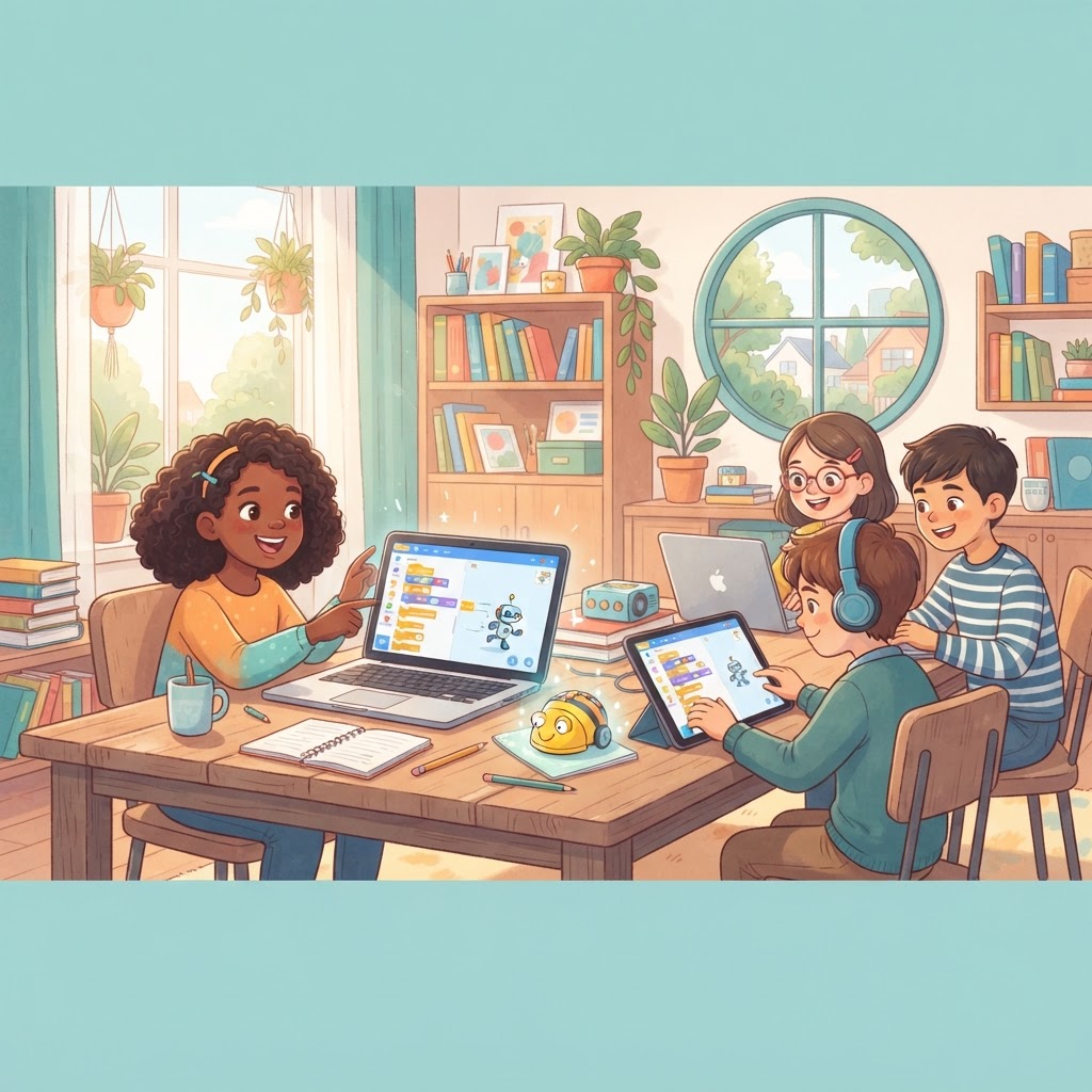 تعليم البرمجة للأطفال: مهارة المستقبل بأسلوب ممتع وسهل