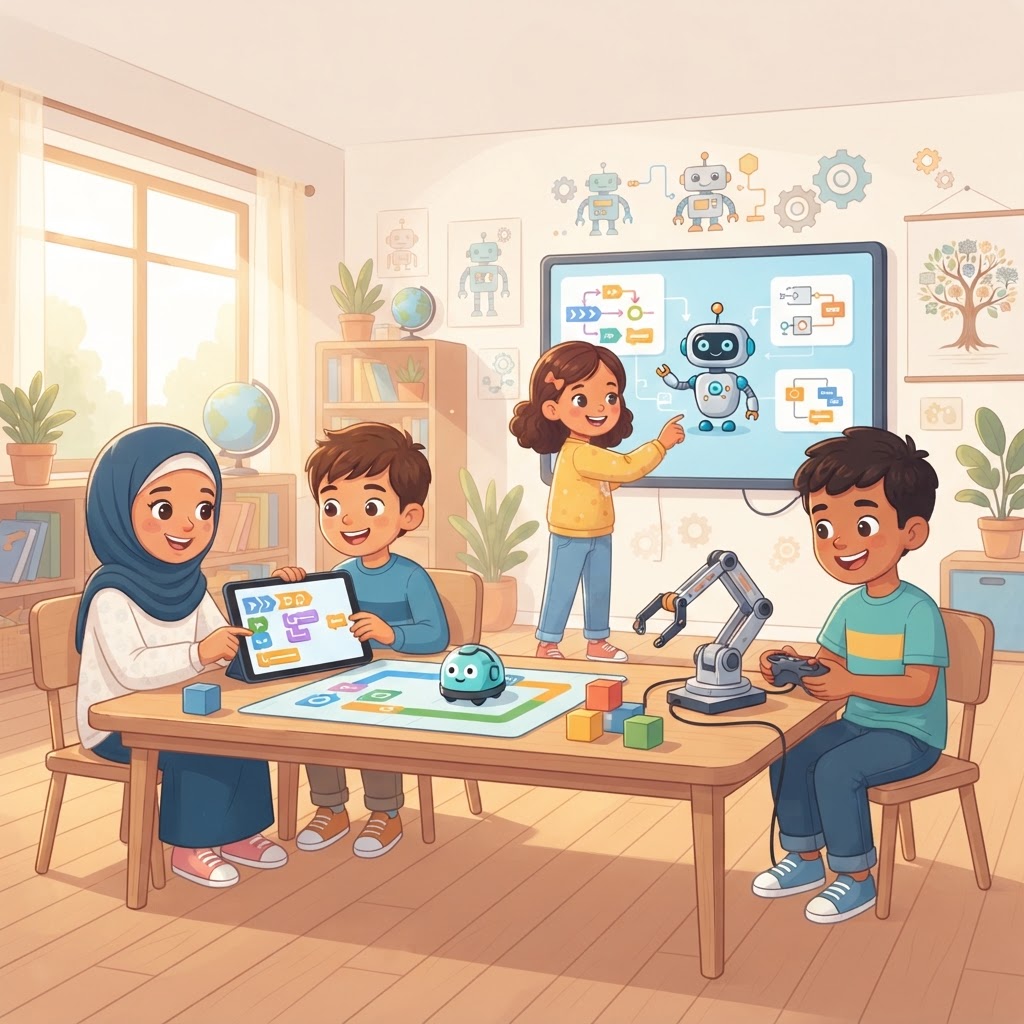 الذكاء الاصطناعي للأطفال: دليلك لتعليم طفلك مهارات المستقبل