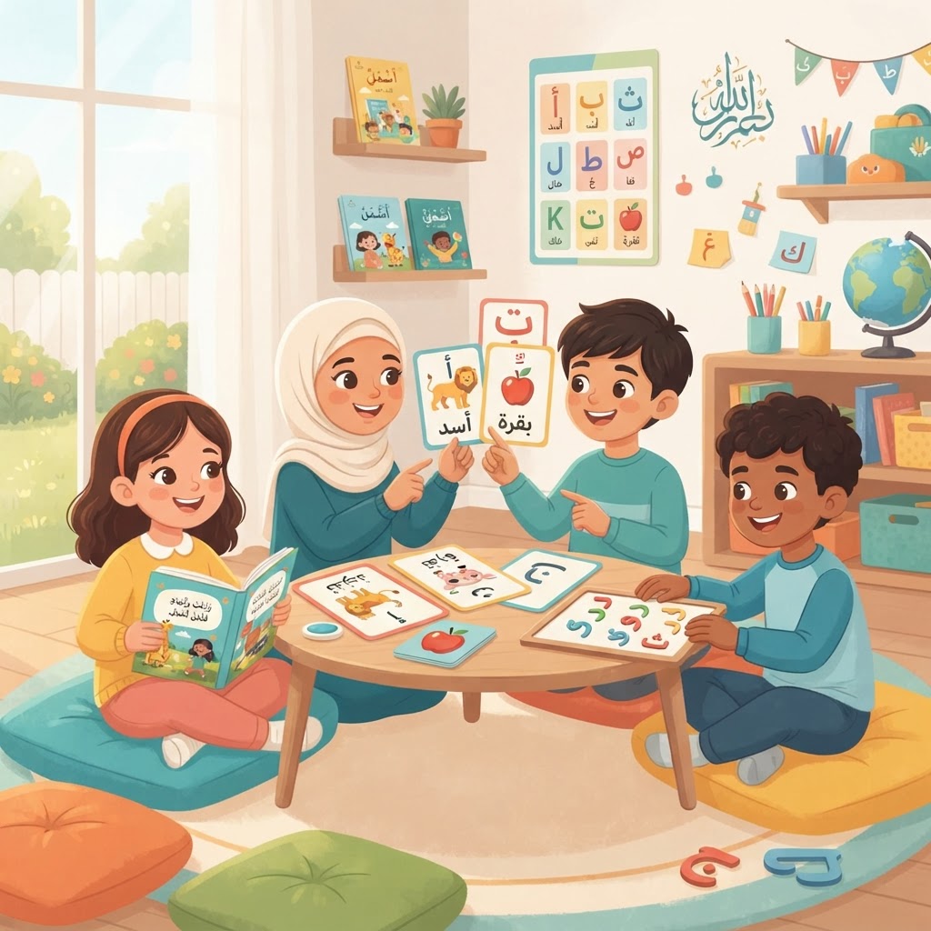 تعلم اللغة العربية للأطفال وأهميته 