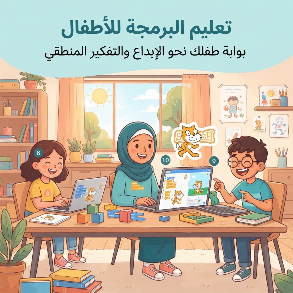 تعليم البرمجة للأطفال Scratch بوابة طفلك نحو الإبداع والتفكير المنطقي