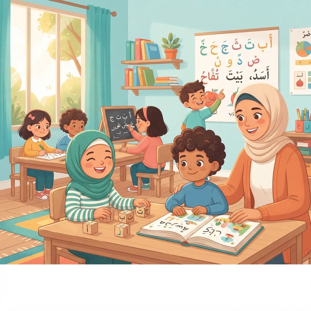 تعليم اللغة العربية قراءة وكتابة: خطوات حديثة لبناء مهارات لغوية متكاملة
