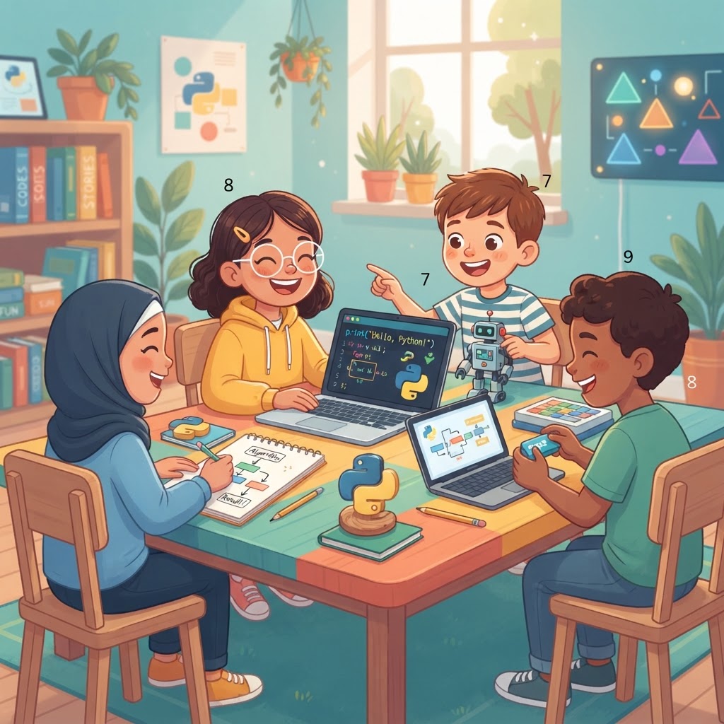 تعلم لغة بايثون للأطفال: كيف تبدأ رحلة البرمجة مع طفلك؟