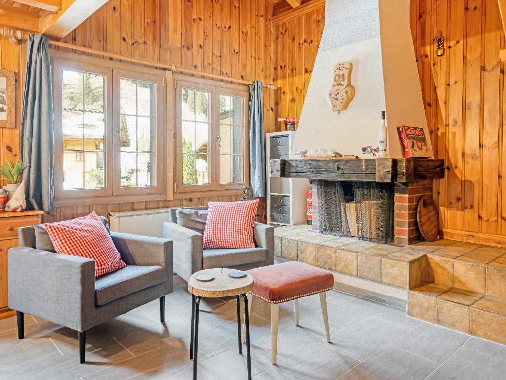 Chalet mit Kamin für 8 Personen