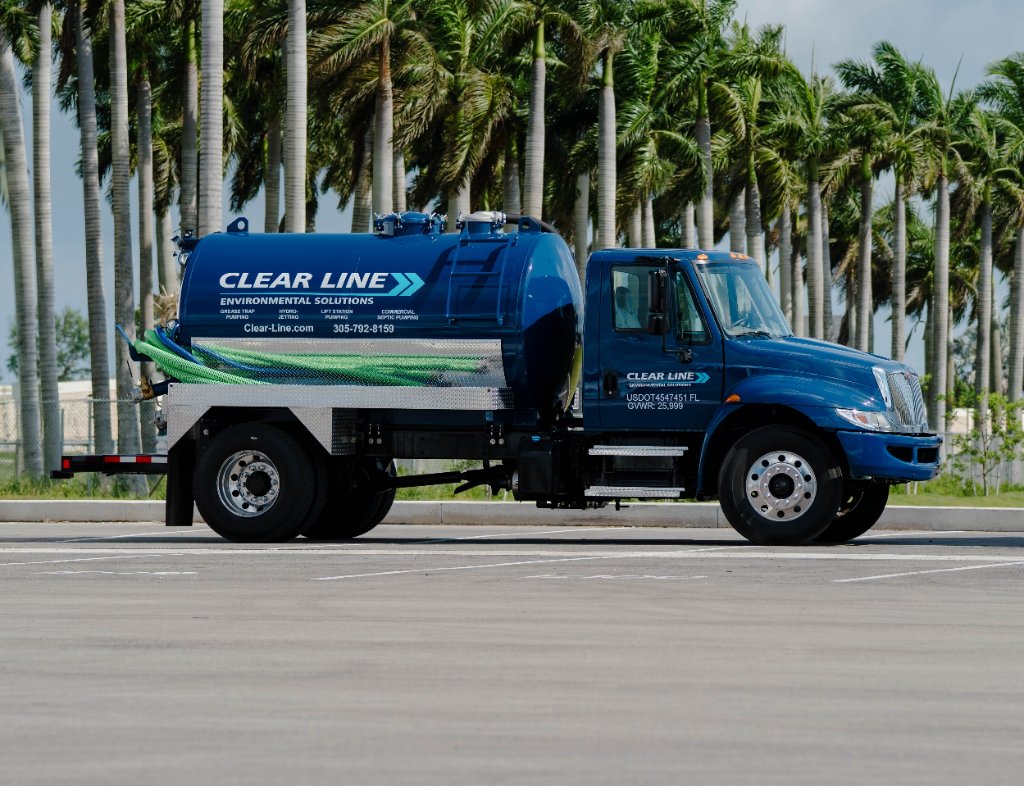 Clear Line Environmental Solutions service truck