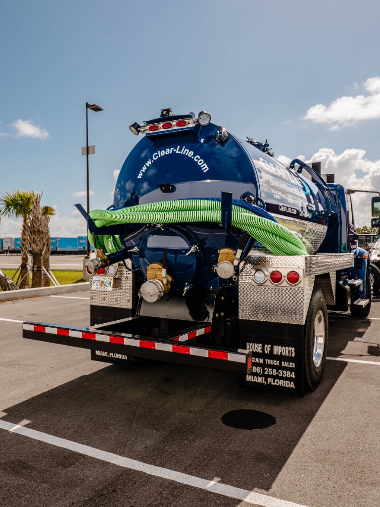 Clear Line Environmental Solutions pumping truck