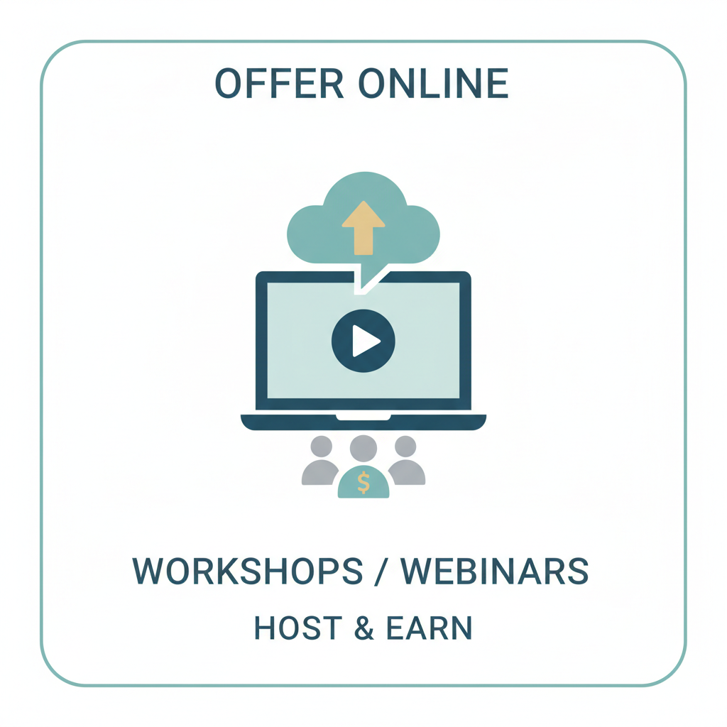 Offer Online Workshops or Webinars