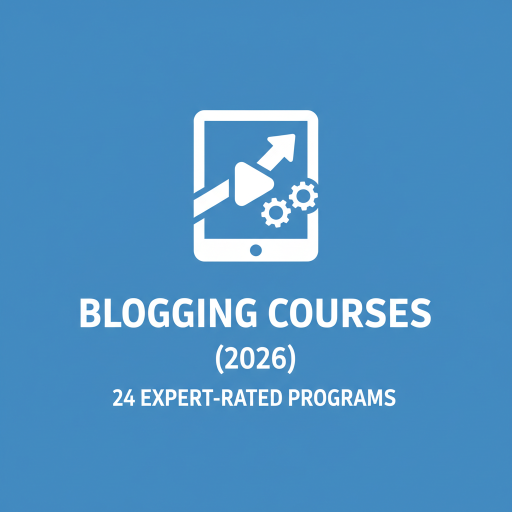Blogging Courses (2026) - 24 Expert-Rated Programs