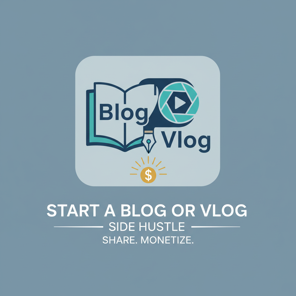 Start a Blog or Vlog