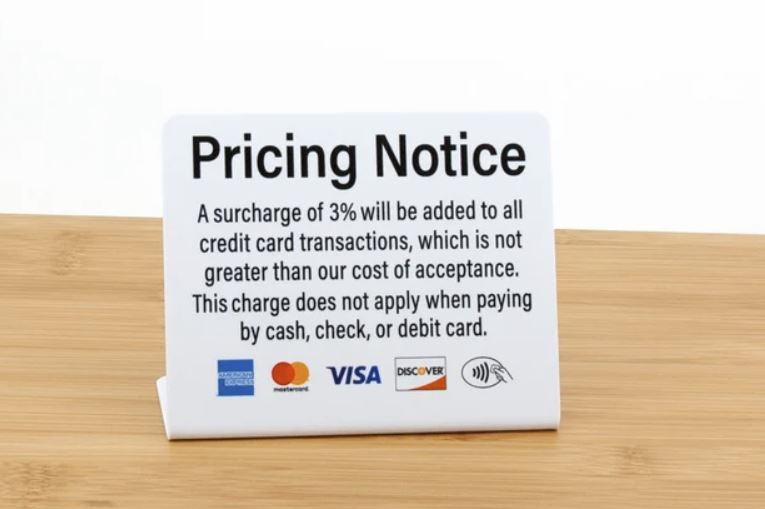Surcharge Sign