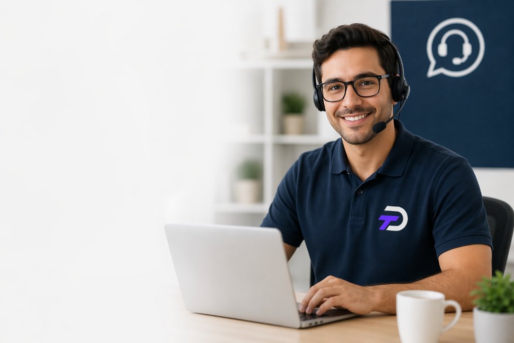A Dreamteam support team member ready to help