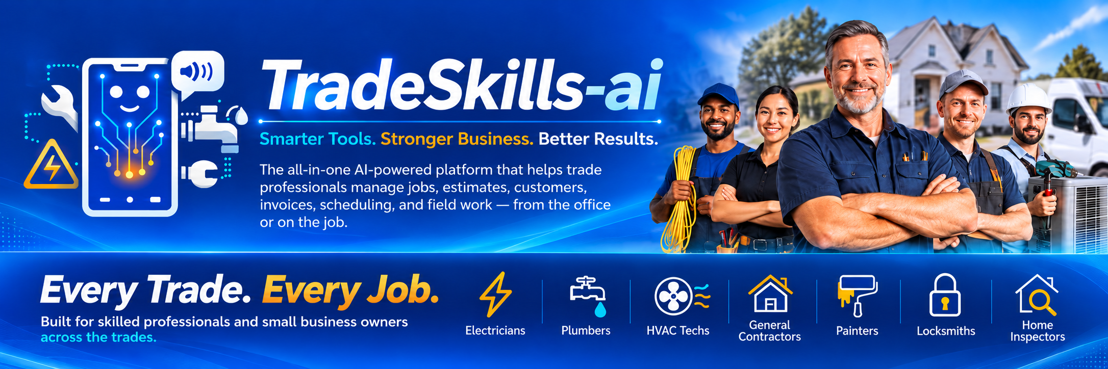 TradeSkills-ai: Smarter Tools. Stronger Business. Better Results.