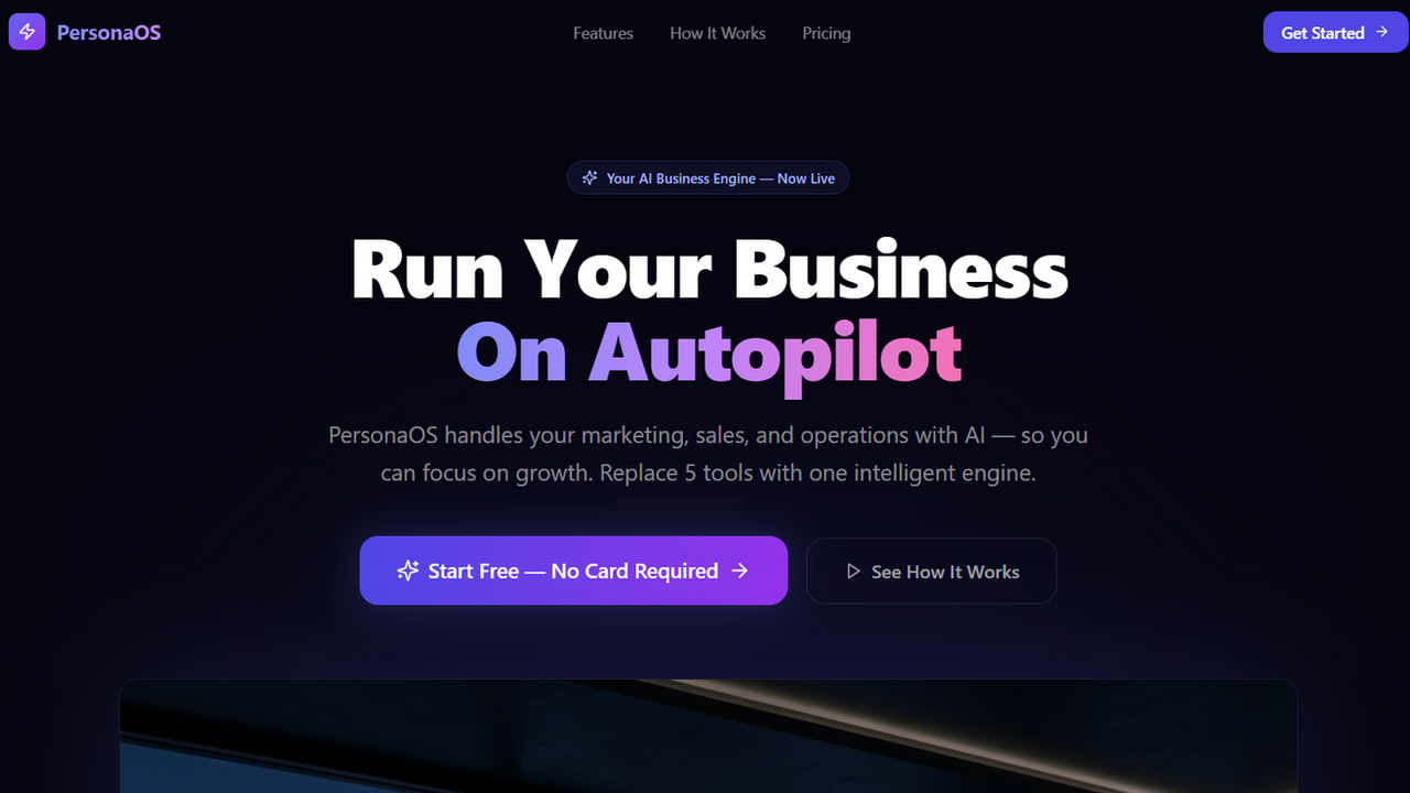 PersonaOS template preview