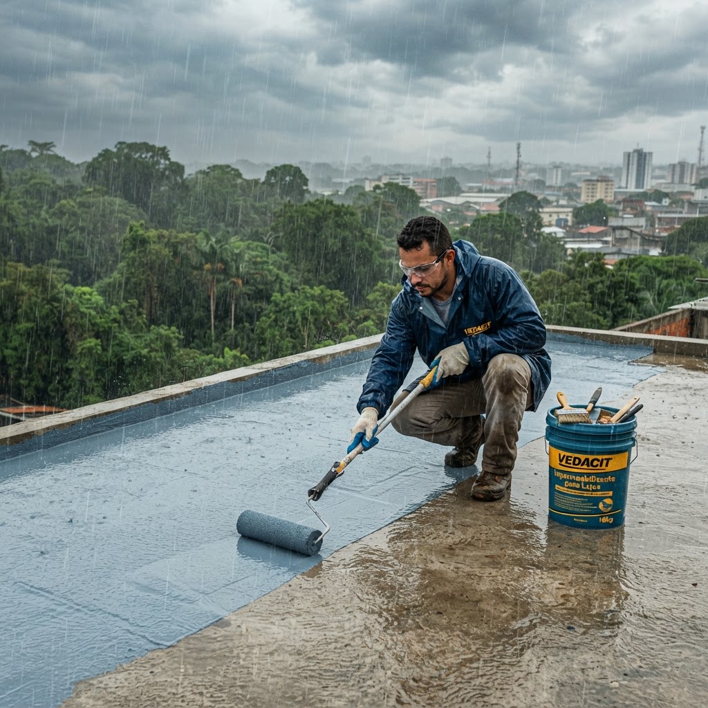 Economize com impermeabilização preventiva