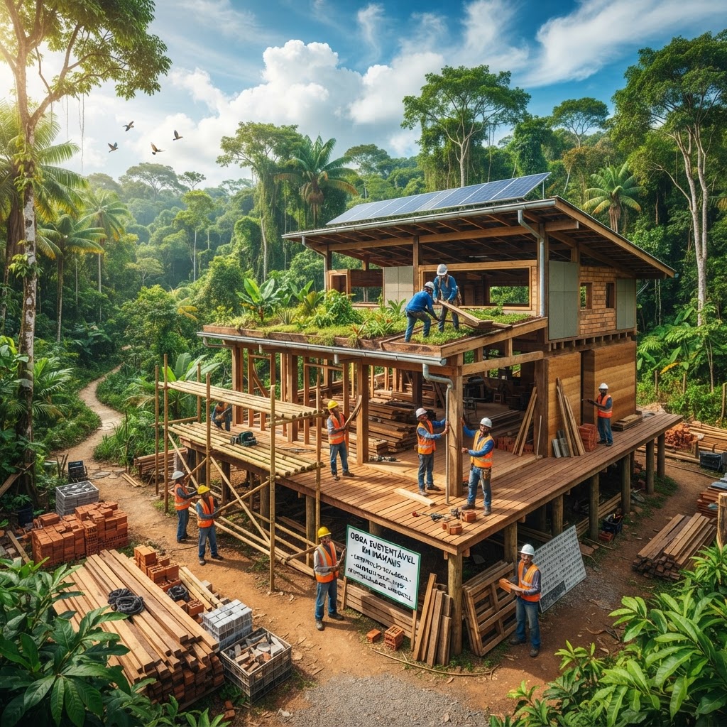 Sustentabilidade na construção com produtos de qualidade