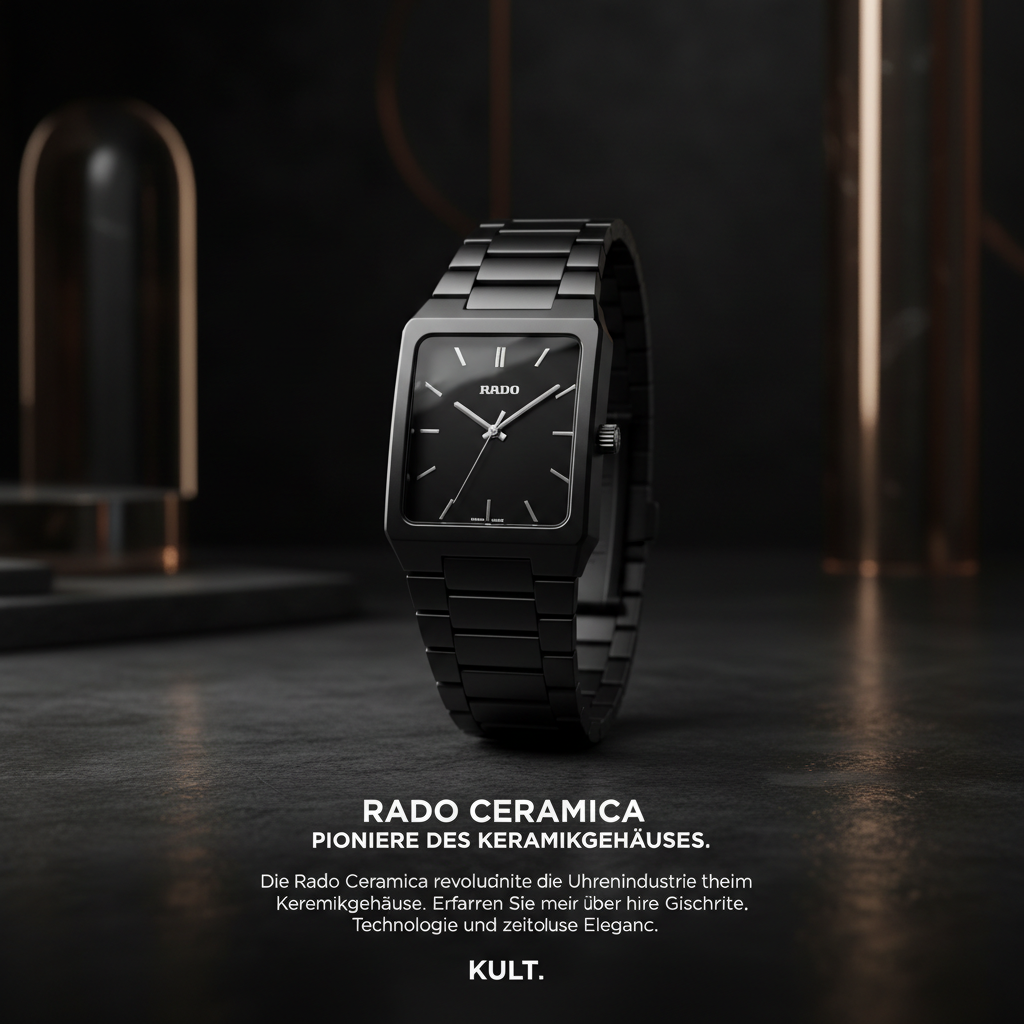 Rado Ceramica: Pioniere des Keramikgehäuses