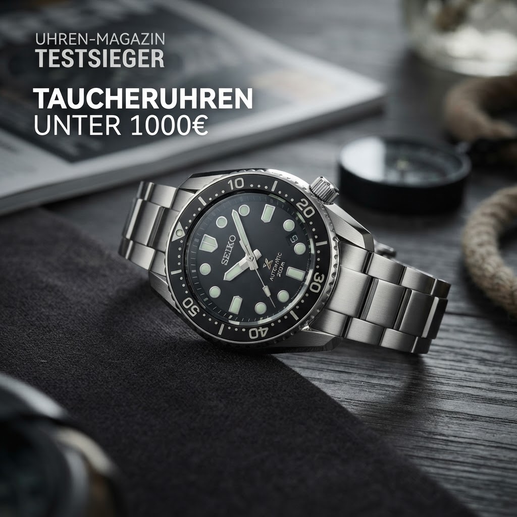 Taucheruhren unter 1000 Euro im Test